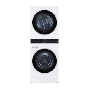 LG Washing Machine Front Load And Dryer White 21Kg-16Kg