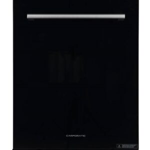 CAMPOMATIC Free Standing Dishwasher Glossy Black Glass