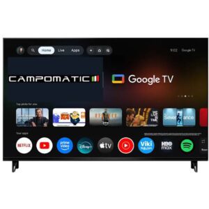 CAMPOMATIC QLED 100inch Frameless Game Master 144Hz 4K Smart TV