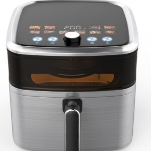 CAMPOMATIC Air Fryer XXXL with Viewing Window 9L