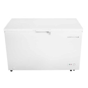 CAMPOMATIC Chest Freezer With Sliding Glass & Metal Cover
