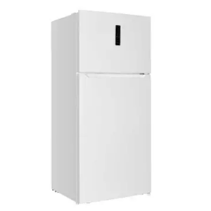 CAMPOMATIC Top Mount Total No Frost Fridge White
