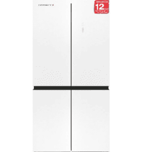 CAMPOMATIC Quatro 4 Door Black White Glass