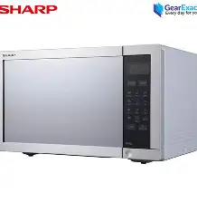 SHARP Microwave 34L Silver + Grill