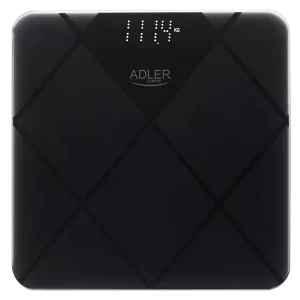 ADLER Bathroom Scale Black
