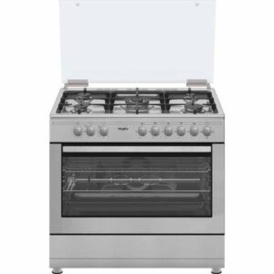 WHIRLPOOL Gas Cooker 90cm Inox
